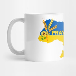 Pray foe Ukraine Mug